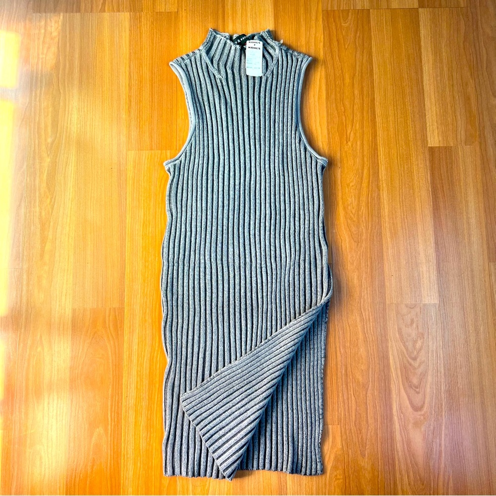 Rock & Republic Gray Sweater Dress/Cover Up